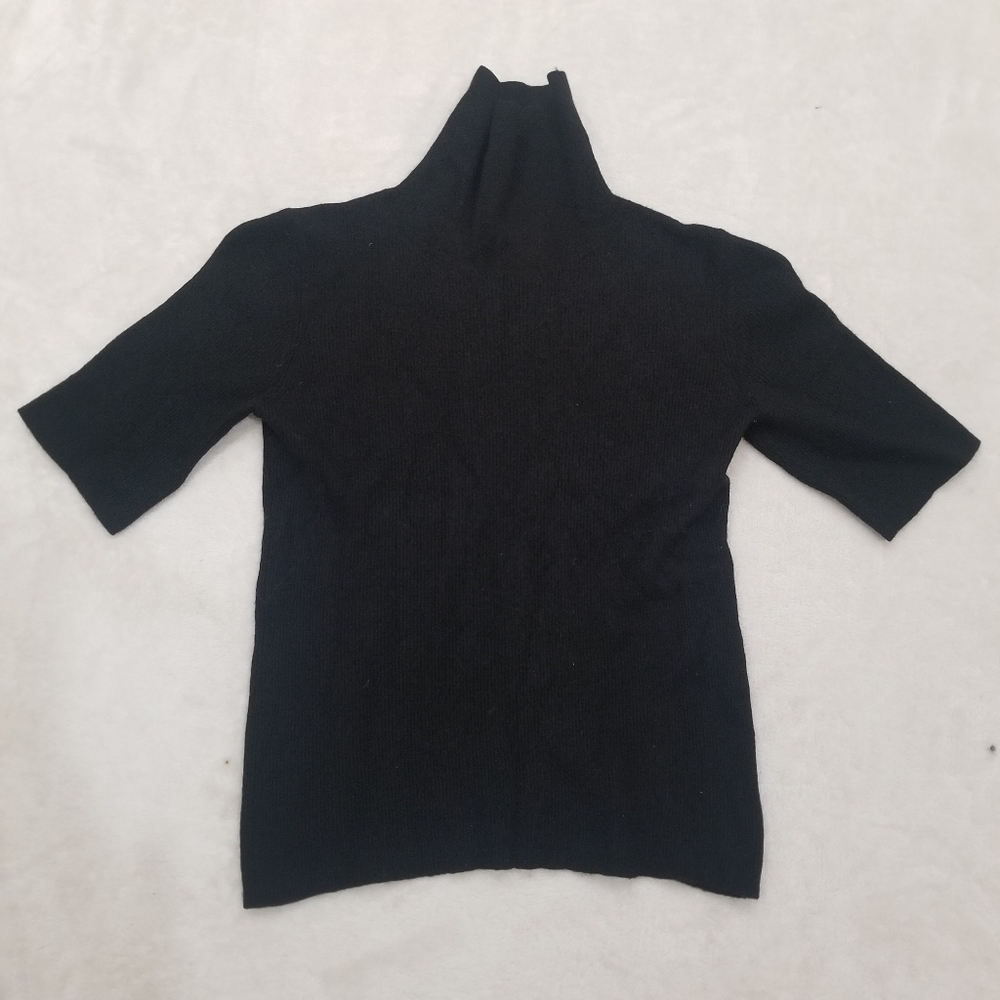 Theory Wool Turtleneck short sleeves sweater M